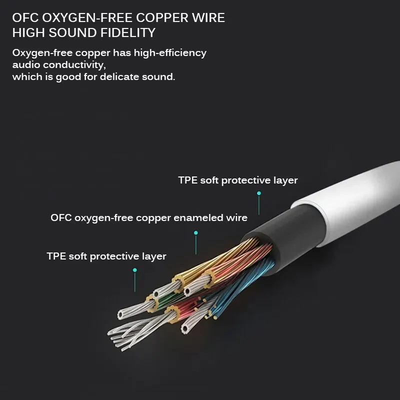 Wired Headphones 3 5mm Bass Stereo Foldable With Microphone Adjustable Headphones Suitable For Pc Mp3 Mobile Headphones - Image 4