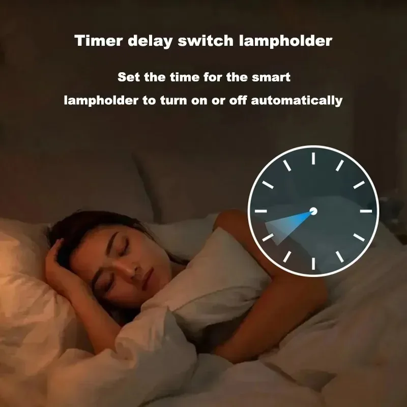 Ewelink E27 Wifi Lamp Holder Smart Socket For Led night Light Nozzle Bulb Adapter Work With Alexa Google Home Voice Control - Image 4