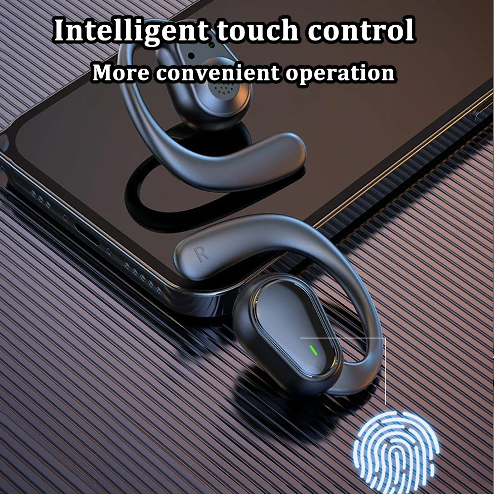 Bluetooth 5.3 Headphones Ear Hook Earphones Wireless Earphones HiFi Stereo Waterproof Headset Noise Reduction Earbuds for Xiaomi - Image 6