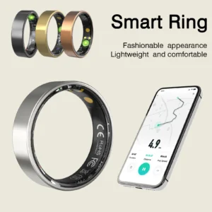 Smart ring, sleep tracking, motion monitoring, compatible with iPhone and Android, smart gift, suitable for men and women