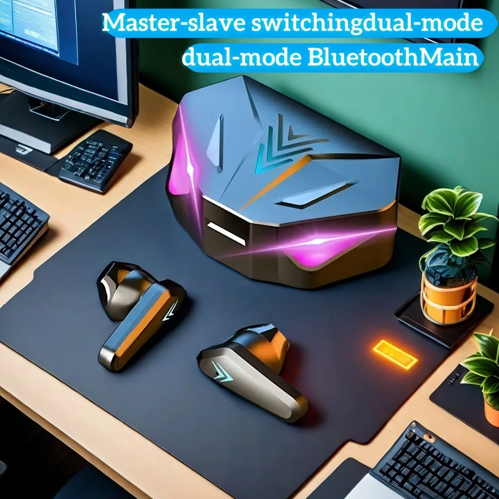 X15 TWS Wireless Bluetooth Headset LED Display Gamer Earbuds with Mic Wireless Headphones Noise Cancelling Bluetooth Earphones - Image 2