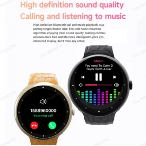 7 in 1 Strap Smart Watch Sports Watch Men Women AMOLED Screen GPS Bluetooth Calls Waterproof SmartWatch for Android IOS 2025 New