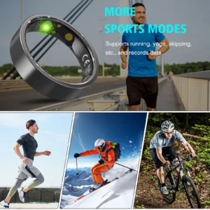 Smart ring, sleep tracking, motion monitoring, compatible with iPhone and Android, smart gift, suitable for men and women