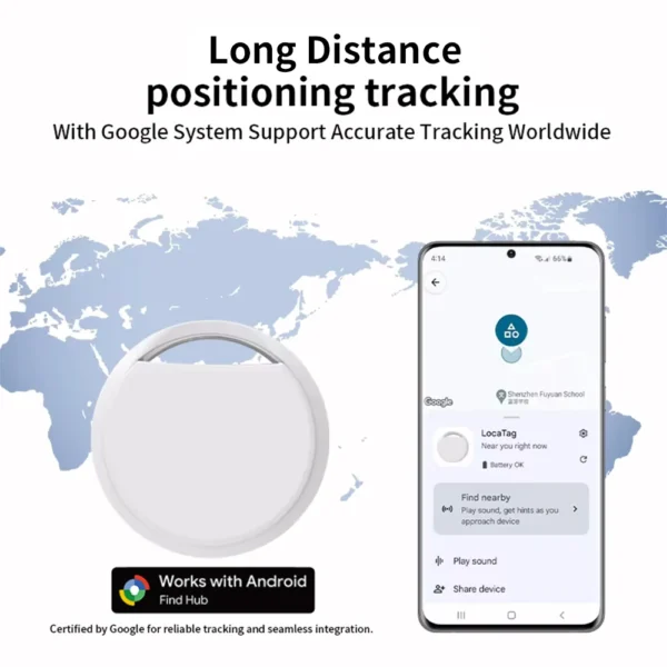 Navigation Tracker For Android Phones Work With Google Find Hub App ...