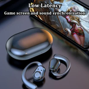 Bluetooth 5.3 Headphones Ear Hook Earphones Wireless Earphones HiFi Stereo Waterproof Headset Noise Reduction Earbuds for Xiaomi