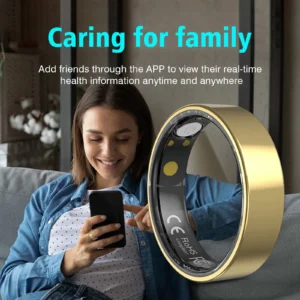 Smart ring, sleep tracking, motion monitoring, compatible with iPhone and Android, smart gift, suitable for men and women