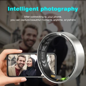 Smart ring, sleep tracking, motion monitoring, compatible with iPhone and Android, smart gift, suitable for men and women