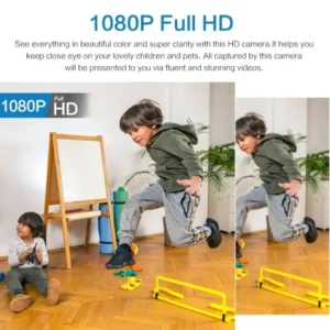 HD 1080P X5 Mini Camera Camera IP Camera Recorder Wireless WiFi Baby Monitor Indoor Safety Security Surveillance Night Vision