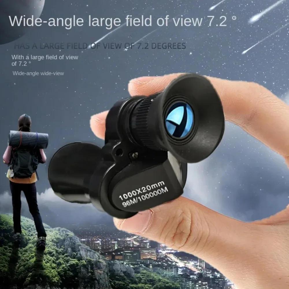 Portable high-definition monocular telescope with high magnification zoom, hunting, camping, mountaineering, outdoor fishing - Image 3