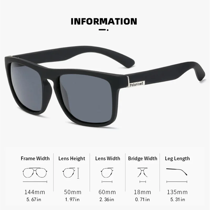 A pair fashion vintage polarized fashion glasses, retro driving fishing luxury fashion glasses, anti-glare eyewear eyepieces - Image 3